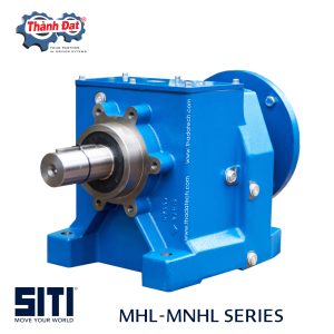 ĐỘNG CƠ GIẢM TỐC BÁNH RĂNG TRỤ - DÒNG MNHL